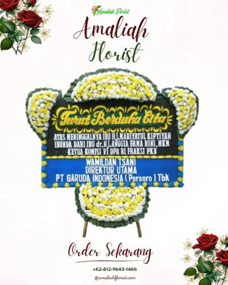 Papan Bunga Duka Raffles Grand Ballroom Tangerang